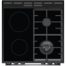 Голяма готварска печка  Gorenje GKC6C60XT, 71л, комбинирана, стъклокерамична